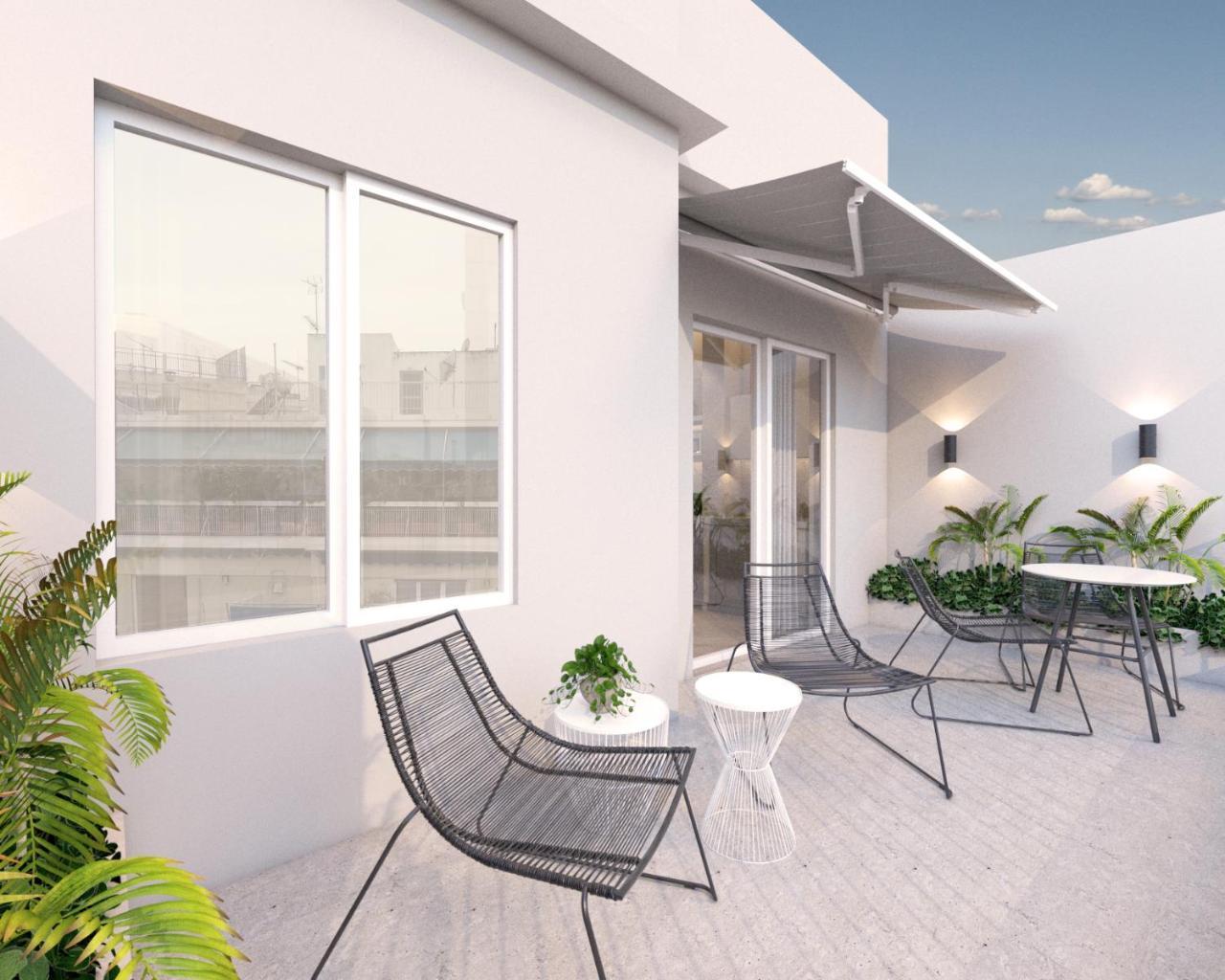 Aparthotel Great Living Koukaki Athen Exterior foto