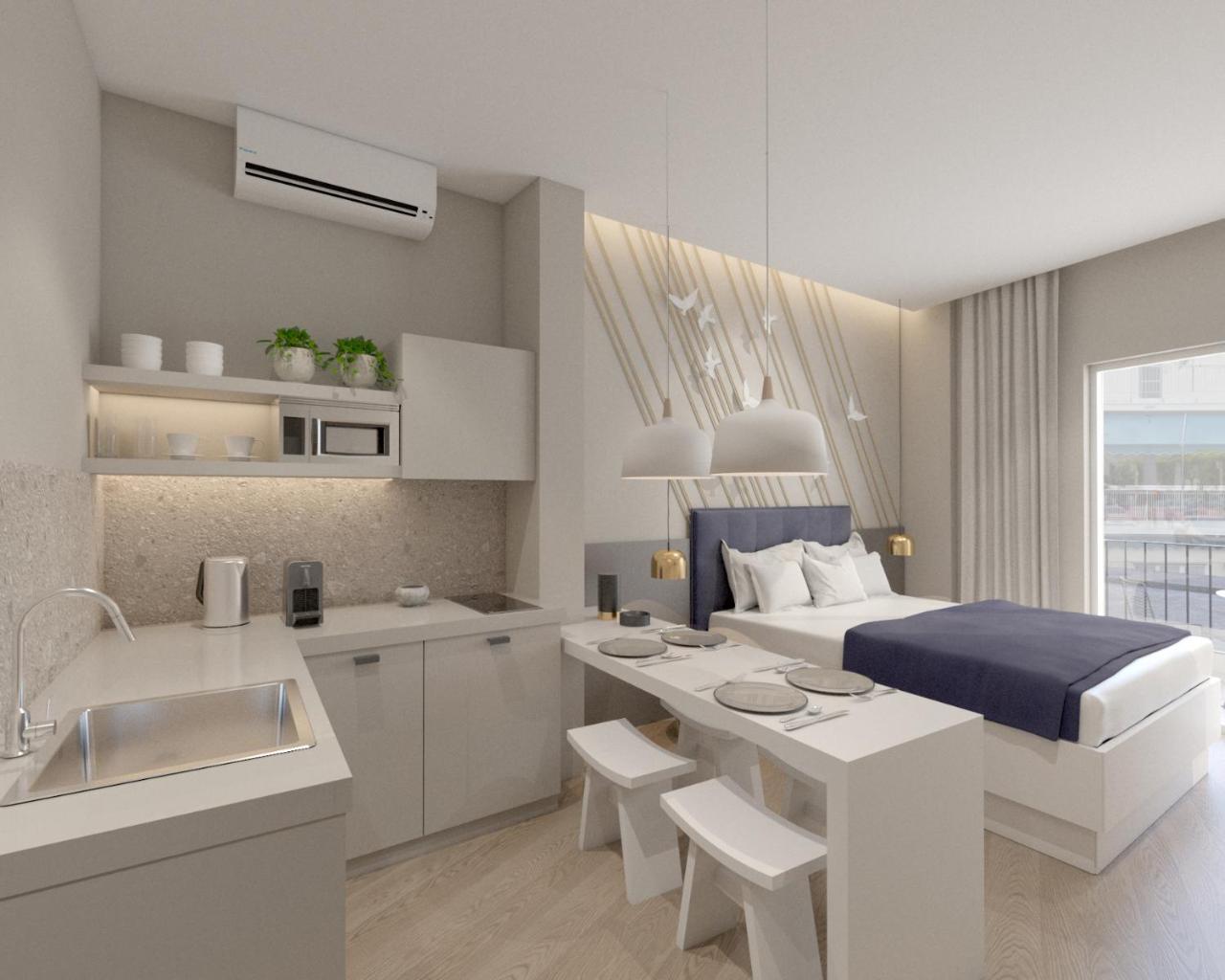 Aparthotel Great Living Koukaki Athen Exterior foto